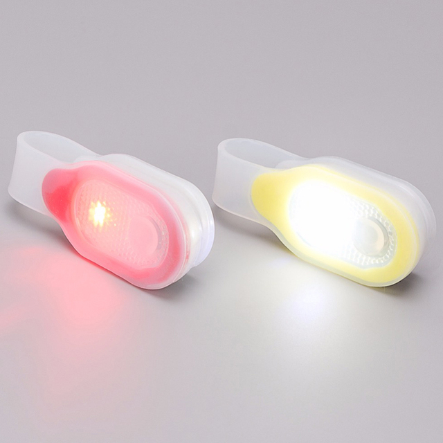 Battery Operated Flashing LED Clip Light, Cloth Mini Magnet Clip Light for Night Running