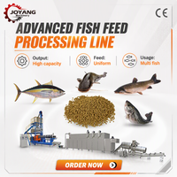 Ligne de production d'extrusion d'aliments pour poissons, extrudeuse d'aliments pour poissons flottants
