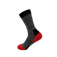 Chaussettes de sport en maille respirante, absorbant l'humidité, avec soutien de la voûte plantaire, en polyester tricoté, à blocs de couleur et amortissantes