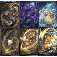 Support d'affichage décoratif transparent PY Art Board pour œuvres d'art, panneau de présentation de personnages d'anime, produit cadeau pour les magasins de détail, approvisionnement en gros