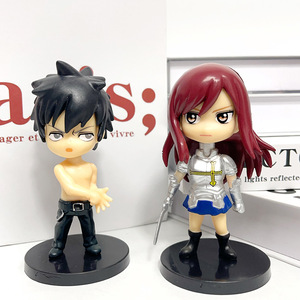 Figurines <span class=keywords><strong>Manga</strong></span> Fairy Tail Natsu Lucy Erza Gray 11CM (Lot de 4) – Figurines Anime PVC – Jouets de Jeu Gachapon Surprise - Product Image 5