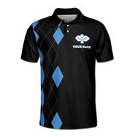 Logo Kustom Kaos Olahraga Pria Bahan Polyester untuk Pickleball, Bernapas, Cepat Kering, Lengan Pendek Musim Panas