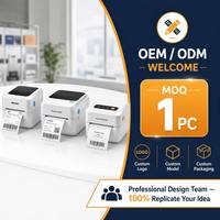 Printer Label Thermal GP-9124D Harga Pabrik, MOQ 1 buah, OEM/ODM, Produsen Langsung Berpengalaman 20 Tahun