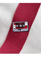 Broche de lecteur de disque CD 4 styles Broche de lecteur de disque vintage Badge Cadeau pour les mélomanes classiques