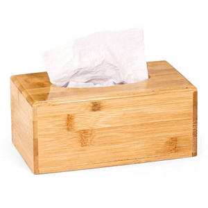 Boîte à mouchoirs <span class=keywords><strong>en</strong></span> bambou, boîte à mouchoirs créative pour hôtel, restaurant, boîte <span class=keywords><strong>de</strong></span> rangement multifonctionnelle, artisanat <span class=keywords><strong>en</strong></span> <span class=keywords><strong>bois</strong></span> - Product Image 5