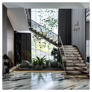 Prima Offre Spéciale Usine Vente Directe Art En Acier Au Carbone En <span class=keywords><strong>Bois</strong></span> pierre Marches Escaliers Droits - Product Image 1