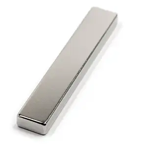 Harga grosir N52 batang magnetik Neodymium magnet Ndfeb blok panjang untuk industri dapur