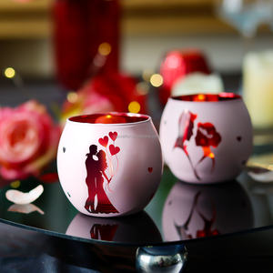 Candelabros de cristal para decoración artística, 2 uds., centro de mesa elegante, candelabros de luz de té románticos para cenas, bodas, Día de San Valentín - Product Image 6