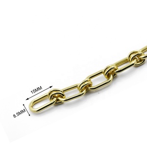 袋金属链装饰定制长度镀金黄铜链钱包 - Product Image 5