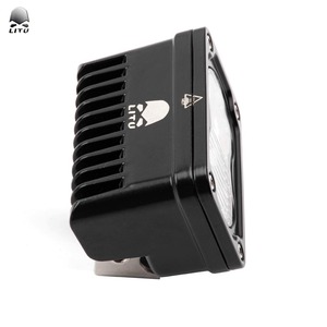 2 uds LED Pods ámbar 20W 3 pulgadas luz de conducción <span class=keywords><strong>Amarillo</strong></span> Blanco luz LED parachoques luces laterales para Jeep - Product Image 3