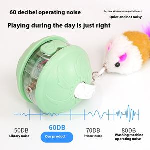 מקל חתול לייזר חכם אינטראקטיבי-מקל ידידותי לסביבה סימולציה אוטומטית של צעצוע פלסטיק צעצוע לחתולים לשימוש חוצה גבולות - Product Image 5