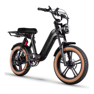 Bicicleta Eléctrica Estilo Moped con Batería de Litio Extraíble de Largo Alcance de 15AH, Motor de 500W, Neumático Grueso de 20" x 4.0, 7 Velocidades, ZB Long Range Removable B - Product Image 6