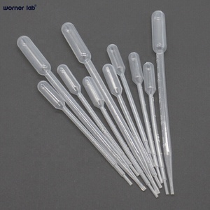 WORNER LAB Plástico desechable PE Babbitt Cuentagotas 3ml Pipeta <span class=keywords><strong>de</strong></span> transferencia Cuentagotas médico Pipeta Pasteur - Product Image 3