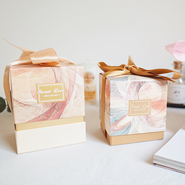 high end luxury empty embossed gold 8 oz dividers cardboard candle gift boxes with window