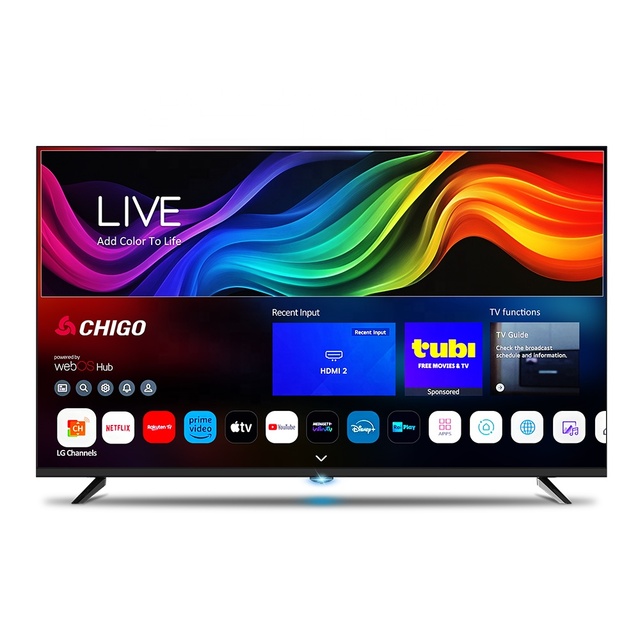 Neo Android WebOS Smart QLED TV with HDR 42 to 120 Inches 4K/8K UHD WIFI-80 82 85 98 100 120 Inches