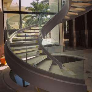 <span class=keywords><strong>Escaleras</strong></span> <span class=keywords><strong>helicoidales</strong></span> para interiores <span class=keywords><strong>de</strong></span> <span class=keywords><strong>diseño</strong></span> moderno y personalizado, peldaños <span class=keywords><strong>de</strong></span> madera duraderos con reducción <span class=keywords><strong>de</strong></span> ruido y superficie antideslizante para villas - Product Image 4