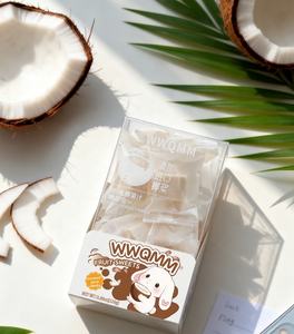 Bonbons mous scellés, résistants à l'humidité, en bloc, boîte de 100g, sucre granulé <span class=keywords><strong>blanc</strong></span>, saveur fruitée, collation - Product Image 2