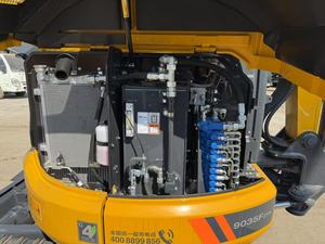 2026 Best 9035F <b>TOP</b> BRAND Mini Excavator 3.8 Ton Zero Tail <b>Swing</b> Hydraulic Digger High Efficiency Urban Construction Landscaping - Product Image 2