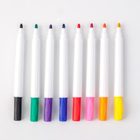 Marqueur textile lavable pour enfants, 6 pièces, peinture DIY sur tissu, logo et emballage personnalisés, couleurs vives