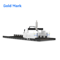 Machine de découpe laser GOLDMARK pour poutres en H, haute précision, pour la découpe de profilés en acier et le traitement des structures métalliques