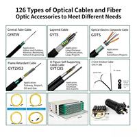 Cable de Fibra Óptica Subterráneo para Exteriores, Marca OEM y ODM, GYTA/GYTS, 2-144 Núcleos, G652D, Conductor Sólido, Negro, Certificado CE, Guangdong