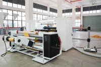 Máquina Cortadora de Láminas de Aluminio Estrechas, Máquina Cortadora de Rollos de Película Plástica, Máquina Cortadora de Película de PVC