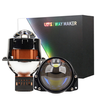AES G500 Laser Bi-led Faro Retrofit TIR Prism Nichia Lente de Proyector láser 6000K 65W con reflectores dobles