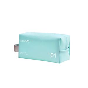 Sac cosmétique en PVC imprimé avec logo personnalisé, fermeture à glissière, sac en PVC personnalisé tendance - Product Image 4