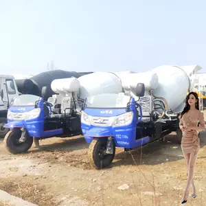 Kullanılan çimento mikser kamyonu, ikinci el 6x4 700 beton çimento mikser kamyonu sotomatik besleme çimento mikser kamyonu