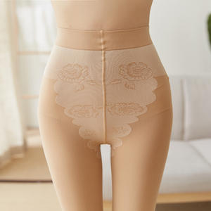 महिलाओं के मखमली सेक्सी बिकनी क्रॉच स्टॉकिंग्स त्वचा रंग सुंदर पैर कला - Product Image 6