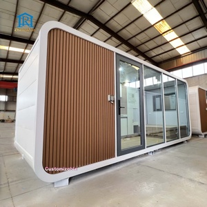 Casa Prefabbricata in Struttura d'Acciaio a Capsula Spaziale con Pannelli Sandwich per Uso Residenziale - Soluzione Abitativa Temporanea e Permanente Traslocabile - Product Image 1