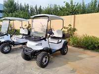 Voiturettes de golf tout-terrain électriques tout-terrain chinoises Buggy Suspension avant de tourisme antique avec lits à benne basculante Cargo