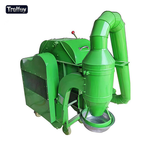 Batteuse à gros grains avec souffleur et moteur, haute capacité, taux de perte de 1,5 %, conception facile à nettoyer pour les exploitations familiales et les sociétés de semences - Product Image 4