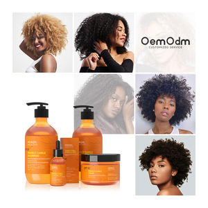 Produits de soins capillaires de marque privée pour adultes Ensemble de shampoing et après-shampoing bio, soin nourrissant et bouclé - Product Image 5