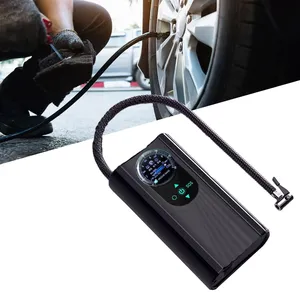 Câble allume-cigare portable électrique <span class=keywords><strong>Machine</strong></span> de gonflage des <span class=keywords><strong>pneus</strong></span> Pompe à air 12v Voiture Bicyclette Football Vélo électrique Gonflable Min - Product Image 4
