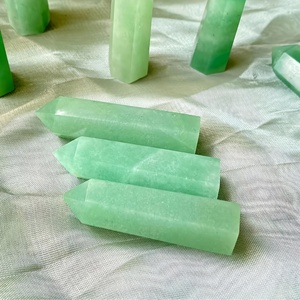 Torre de Cristal de Aventurina Verde Natural Pulida de Estilo Bohemio al por Mayor para Decoración del Hogar Única y Regalos Navideños - Product Image 2