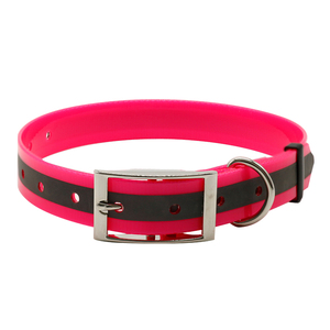 Tali anjing terpisah nilon TPU kustom mewah pita merah berburu anjing persediaan hewan peliharaan grosir dipersonalisasi - Product Image 3
