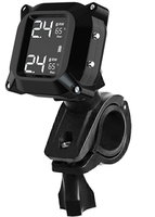 Système de surveillance de la pression des pneus TPMS pour moto, 2 roues, capteurs internes, nouvel affichage populaire haute performance pour deux roues