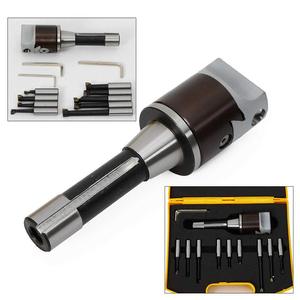 رؤوس حفر خشنة F1 مقاس 12 مم، طقم من 9 قطع مع ساق حفر BT/NT/<span class=keywords><strong>R8</strong></span>/MT، مجموعات حفر F1 <span class=keywords><strong>R8</strong></span> مقاس 12 مم، ملحقات أدوات الآلات - Product Image 6