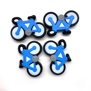 Balle anti-stress en mousse PU en forme de vélo gonflable avec logo personnalisé, <span class=keywords><strong>couleur</strong></span> personnalisée, mini jouet anti-stress avec une sensation douce au toucher pour la promotion - Product Image 4
