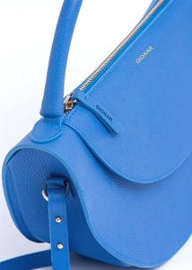 Borse a Mano Personalizzate OEM con Logo Privato, Borse di Lusso in Vera Pelle per <span class=keywords><strong>Donna</strong></span>, Borse a Mezzaluna alla Moda e Borse a Spalla - Product Image 4