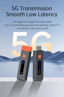 Kit émetteur-récepteur audio sans fil GT-HDWL50UD ORANGE, adaptateur dongle TV Stick en ABS moulé sur mesure