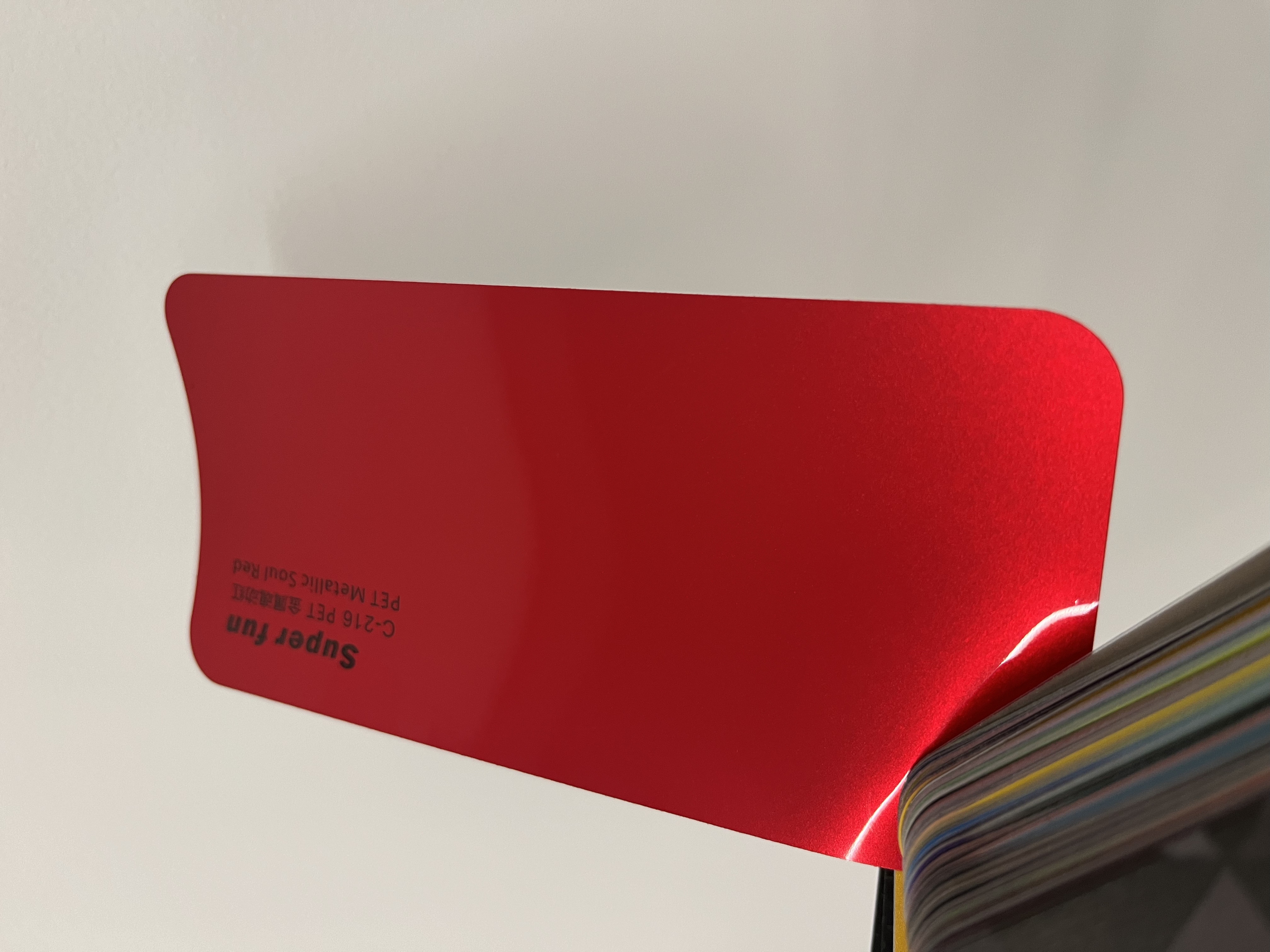 PET Rouge Métallique Soul