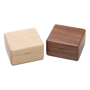 Caja de música de madera lisa natural, caja de música de madera para grabar <span class=keywords><strong>canciones</strong></span> personalizadas - Product Image 5