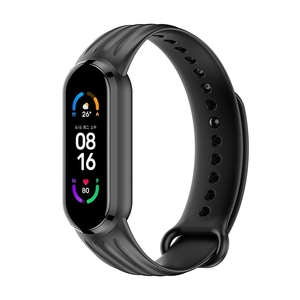 Vendita calda Multi colori sostituiscono i cinturini per orologio Smart Ring Watch <span class=keywords><strong>Band</strong></span> salice Texture Silicone cinturini per Xiaomi <span class=keywords><strong>Mi</strong></span> <span class=keywords><strong>Band</strong></span> 6 / <span class=keywords><strong>5</strong></span> - Product Image 1