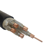 Cable de Conexión para Bomba Contra Incendios ZC/NH-YJV 0.6/1kV, Cobre, Aislamiento XLPE, Revestimiento Metálico, para Instalación Subterránea