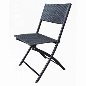 <span class=keywords><strong>Chaise</strong></span> pliante en rotin pour salon, prix direct d'usine, meubles portables, gain de place, fête, camping - Product Image 4