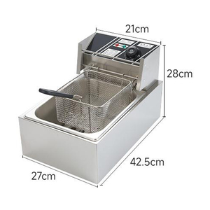 <span class=keywords><strong>Friteuse</strong></span> commerciale électrique de poulet beignet ouvert à <span class=keywords><strong>induction</strong></span> de paillasse de cuisine utilisée sans fumée de restaurant à vendre - Product Image 3