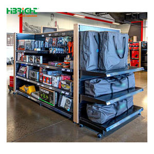 מדף מתכת חד-צדדי בעל 6 מדפים, מדפים מלאים, לעומס קל, רוחב 1000 מ\\\"מ, מתאים לחנויות מכולת וחנויות נוחות - Product Image 2