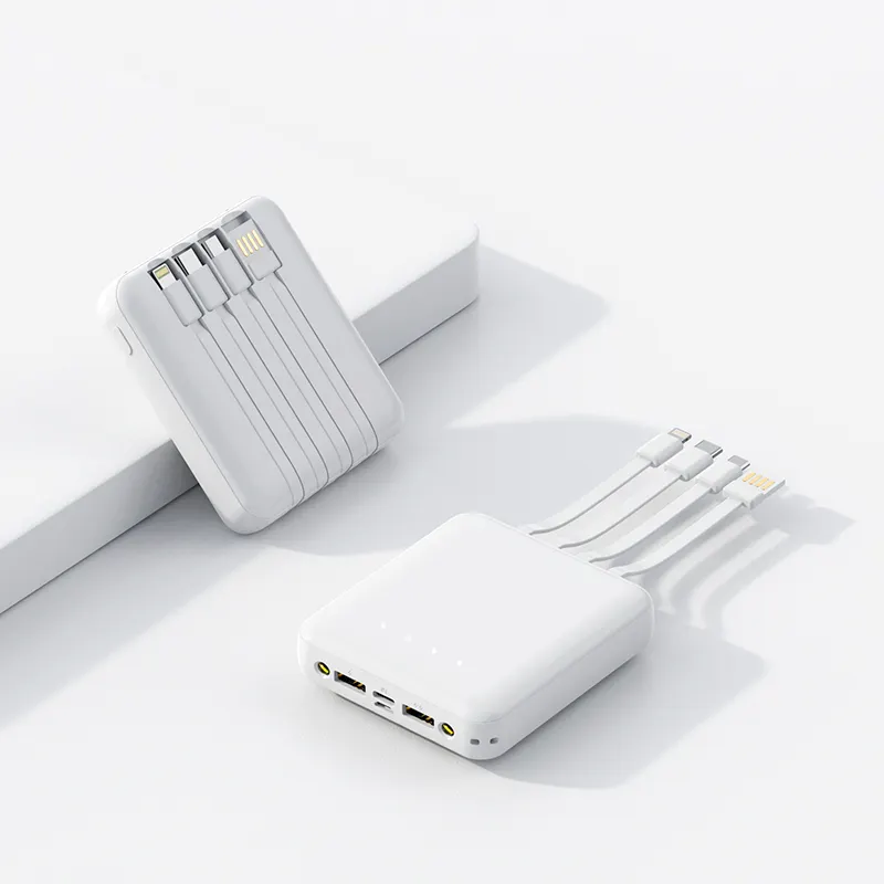 Phong cách mới khép kín bốn-dây phí chỉ số lượng nhà máy bán mini xách tay ngân hàng điện 10000 mAh